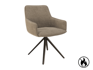 CHAIR AMSTERDAM TWILL by Akante - view 4