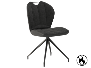 CHAIR NEW YORK BI-MATIERE Rotating seat by Akante - view 6