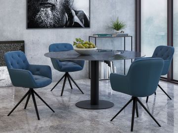 CHAIR CHARLESTON Rotating seat by Akante - view 5