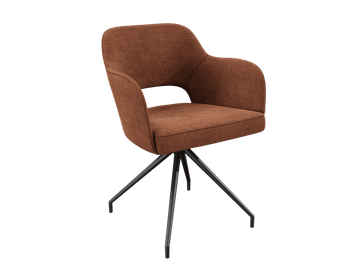 CHAIR CHICAGO TWILL Rotating seat by Akante - view 8