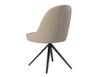 CHAIR MIAMI BI-MATIERE Rotating seat by Akante - view 5