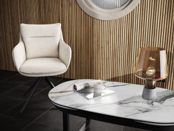 CHAIR BELFAST TWILL by Akante - view 6