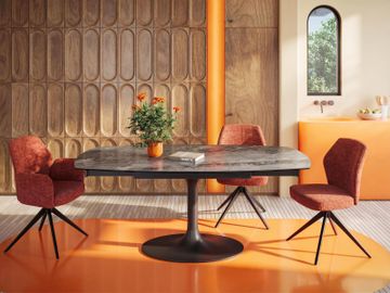 CHAIR VIENNA PLUSH by Akante - view 4
