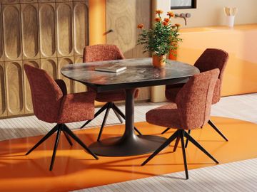 CHAIR VIENNA PLUSH by Akante - view 5