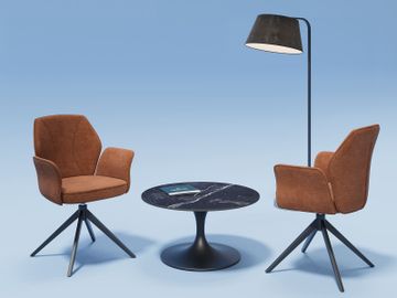 CHAIR VIENNA TWILL Armrests by Akante - view 5