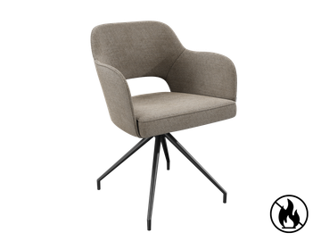 CHAIR CHICAGO TWILL by Akante - view 8