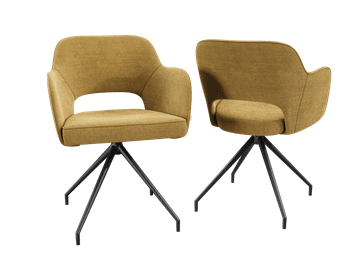 CHAIR CHICAGO TWILL by Akante - view 5