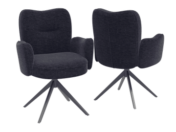 CHAIR MUNICH PLUSH AVEC ACCOUDOIRS by Akante - view 9