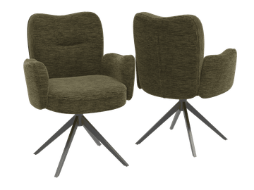 CHAIR MUNICH PLUSH AVEC ACCOUDOIRS by Akante - view 5