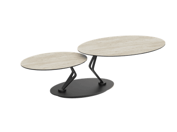 COFFEE TABLE OASIS With wheels by Akante - view 3
