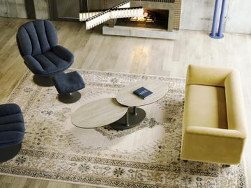 COFFEE TABLE ALBA With wheels by Akante - view 4
