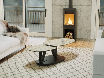 COFFEE TABLE LOTUS by Akante - view 4