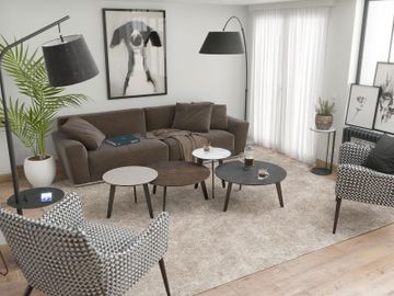 COFFEE TABLE TOSCA RONDE by Akante - view 3