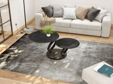 COFFEE TABLE EOLIA BLACK by Akante - view 6