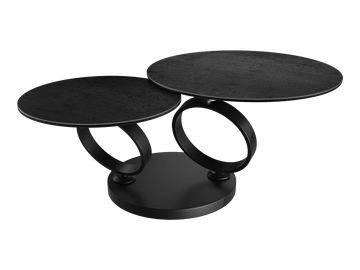 COFFEE TABLE EOLIA BLACK by Akante - view 8