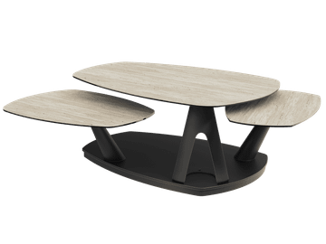 COFFEE TABLE OPUS With wheels by Akante - view 5