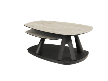 COFFEE TABLE OPUS With wheels by Akante - view 6