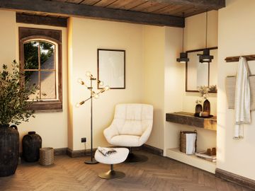 ARMCHAIR BILBAO Rotating seat by Akante - view 3