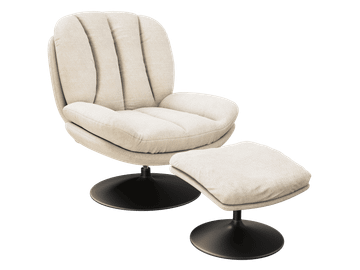 ARMCHAIR LISBOA Rotating seat by Akante - view 4