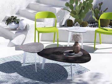 OUTDOOR SIDE TABLE GALET Outdoor by Akante - view 6