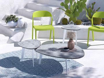 OUTDOOR SIDE TABLE GALET Outdoor by Akante - view 3