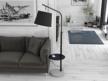 FLOOR LAMP SOLARIS USB by Akante - view 3