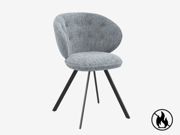 CHAIR NOTTINGHAM PLUSH by Akante - view 2