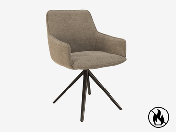 CHAIR AMSTERDAM TWILL by Akante - view 2