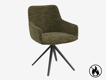 CHAIR AMSTERDAM PLUSH by Akante - view 2