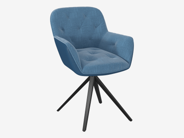 CHAIR CHARLESTON Rotating seat by Akante - view 2