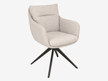 CHAIR BELFAST PLUSH by Akante - view 2