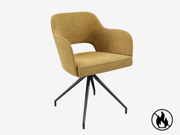 CHAIR CHICAGO TWILL by Akante - view 2