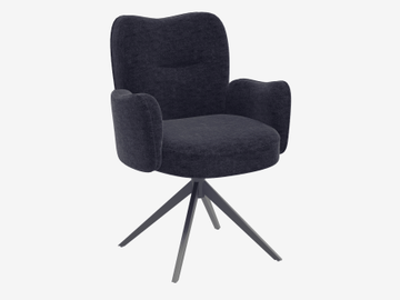 CHAIR MUNICH PLUSH AVEC ACCOUDOIRS by Akante - view 6