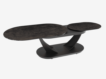 COFFEE TABLE KOS With wheels by Akante - view 2