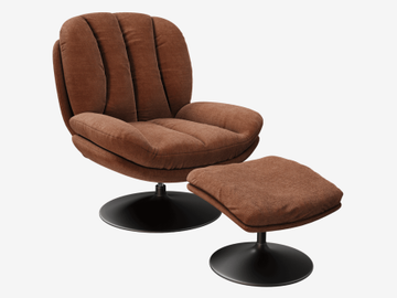 ARMCHAIR LISBOA Rotating seat by Akante - view 6