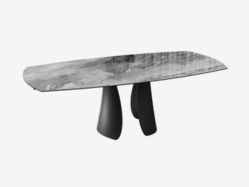 DINING TABLE ATLAS PIED BRONZE by Akante - view 5