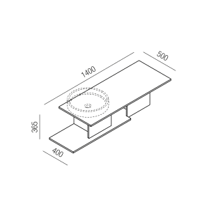 Bloque - ABLQP80_+AKITFBLQ80100_ by Agape - view 6