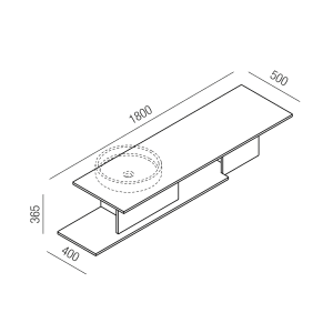 Bloque - ABLQP80_+AKITFBLQ80100_ by Agape - view 8