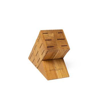 Oak Knife Block by Officine Gullo srl - view 2