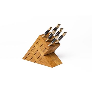 Oak Knife Block by Officine Gullo srl - view 3