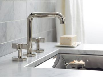 One Sink Faucet, Tall Spout, Cross Handles by Kallista - view 2