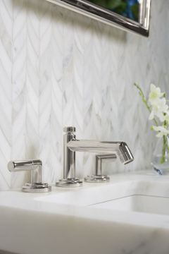 Pure Paletta Sink Faucet, Low Spout, Lever Handles by Kallista - view 6