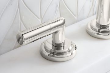 Pure Paletta Sink Faucet, Tall Spout, Lever Handles by Kallista - view 7