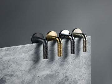 One Sink faucet, low spout, Armory decorative handles by Kallista - view 2