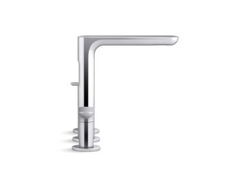 002 Widespread Sink Faucet, Tall Spout, Lever Handles by Kallista - view 3