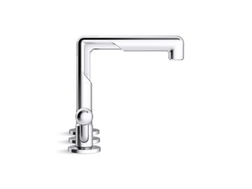 Vice Widespread Sink Faucet, Crank Handles by Kallista - view 3