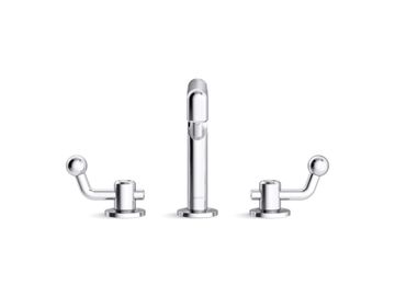 Vice Widespread Sink Faucet, Crank Handles by Kallista - view 2