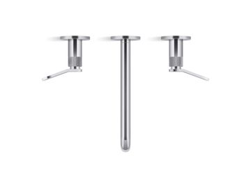 Aileron Wall Mount Widespread Sink Faucet, Elongated Spout by Kallista - view 4
