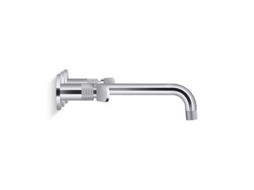Aileron Wall Mount Widespread Sink Faucet, Elongated Spout by Kallista - view 3