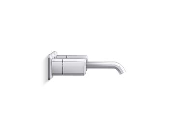 Bezel Wall Mount Widespread Sink Faucet by Kallista - view 3